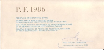 CZ 1985 98 020 - podpis ** - 1985